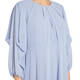 Marina Rinaldi Georgette Dress Azure