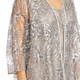 Marina Rinaldi Sequin Edge to Edge Duster Jacket 