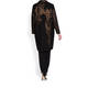 MARINA RINALDI JACQUARD DUSTER BRONZE