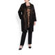 MARINA RINALDI JACQUARD DUSTER BRONZE