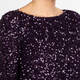 Marina Rinaldi Sequin Embellished Gown Bordeaux