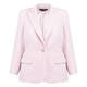 Marina Rinaldi Jewel Button Blazer Pink 