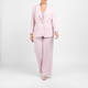 Marina Rinaldi Jewel Button Blazer Pink 