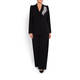 MARINA RINALDI DIAMANTE EMBELLISHED TUXEDO JACKET