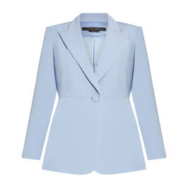 Marina Rinaldi Jacket Azure Blue - Plus Size Collection
