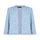 Marina Rinaldi Tweed Jacket Azure Blue