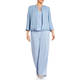 Marina Rinaldi Triacetate Body Con Top Azure Blue
