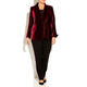 MARINA RINALDI velvet cocktail JACKET