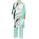 Marina Rinaldi Satin Print Kimono Mint Green 