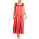 Marina Rinaldi Satin Dress Coral 