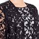 MARINA RINALDI  black lace long line JACKET