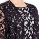 MARINA RINALDI  black lace long line JACKET