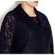 Marina Rinaldi LONG navy lace JACKET