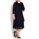 Marina Rinaldi LONG navy lace JACKET