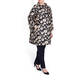 MARINA RINALDI JACQUARD DUSTER COAT INK BLUE