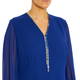 Marina Rinaldi Georgette Dress Cornflower Blue 