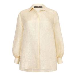 MARINA RINALDI JACQUARD SHIRT - Plus Size Collection