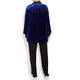 MARINA RINALDI SILK DEVORE SHIRT