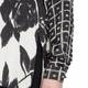 MARINA RINALDI MONOCHROME SATIN SHIRT
