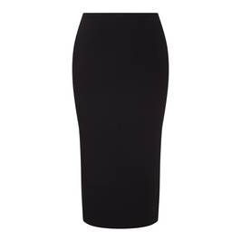 Marina Rinaldi black pencil SKIRT with vent - Plus Size Collection