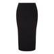 Marina Rinaldi black pencil SKIRT with vent