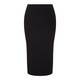 Marina Rinaldi black pencil SKIRT with vent