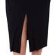 Marina Rinaldi black pencil SKIRT with vent