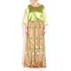 MARINA RINALDI FLORAL EMBROIDERED TULLE MAXI SKIRT