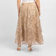 Marina Rinaldi Brocade Skirt Gold 