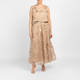 Marina Rinaldi Brocade Skirt Gold 