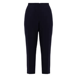 Marina Rinaldi Cady Slim Trousers Navy  - Plus Size Collection