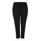 MARINA RINALDI TAPERED CIGARETTE TROUSERS BLACK