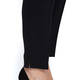 MARINA RINALDI TAPERED CIGARETTE TROUSERS BLACK