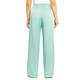 Marina Rinaldi Satin Pull-On Palazzo Trousers Mint