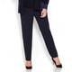 Marina Rinaldi navy slim leg trousers