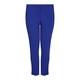 MARINA RINALDI ROYAL BLUE ANKLE GRAZER TAILORED TROUSERS 