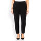 MARINA RINALDI BLACK STRAIGHT LEG TROUSER