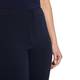 MARINA RINALDI navy narrow leg TROUSERS 