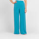 Marina Rinaldi Wide Leg Cady Trouser Turquoise 