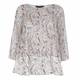 MARINA RINALDI CHIFFON FLORAL PRINT TUNIC