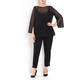 MARINA RINALDI CROCHET TUNIC BLACK