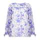 MARINA RINALDI SILK FLORAL TUNIC