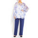 MARINA RINALDI TROUSER CHINA BLUE