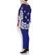 Marina Rinaldi silk chiffon floral print Tunic