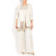 MARINA RINALDI CACHA TUNIC WITH BEADED FRINGING