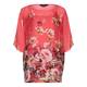 MARINA RINALDI silk floral TUNIC