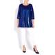 MARINA RINALDI SEQUIN TUNIC BLUETTE
