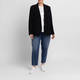 Marina Rinaldi Triacetate Blazer Black