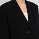 Marina Rinaldi Triacetate Blazer Black