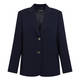 Marina Rinaldi Triacetate Cady Jacket Navy 
